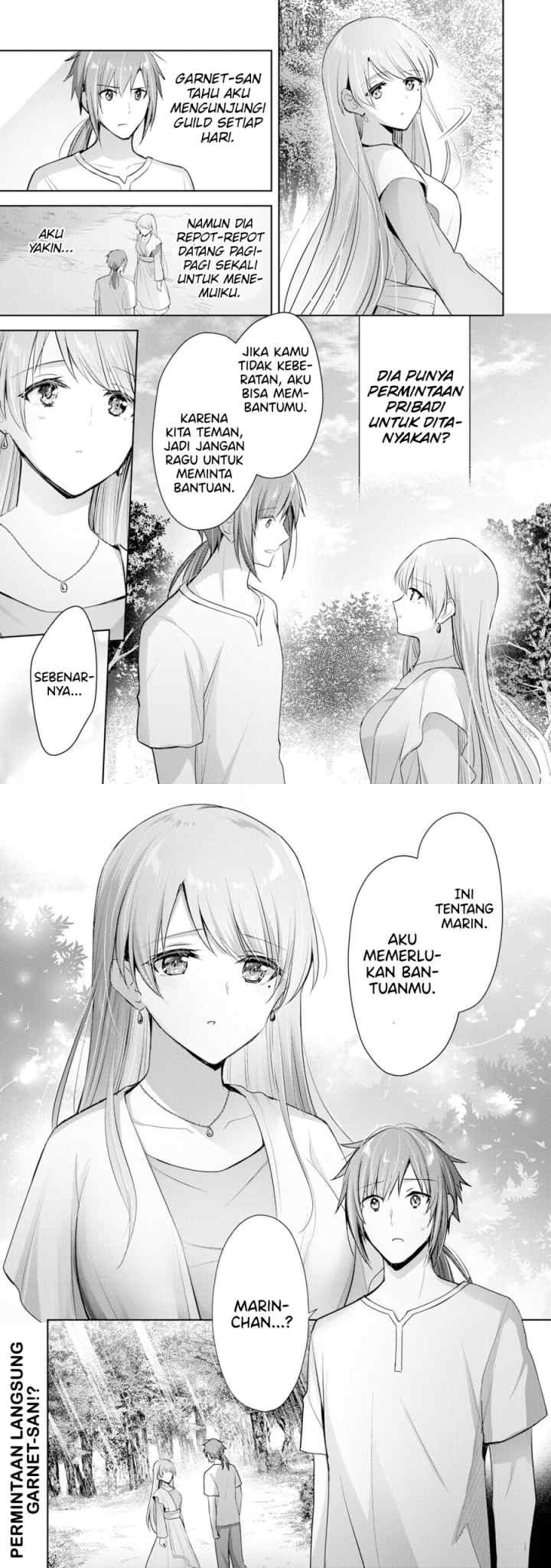 Uketsukejo ni Kokuhaku Shitakute Girudo ni Kayoitsumetara Eiyu ni Natteta chapter 9 halaman 13