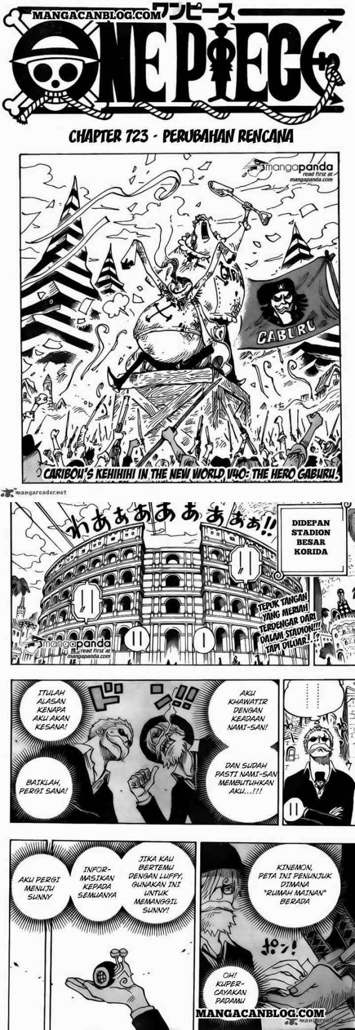 One Piece chapter 723 halaman 11