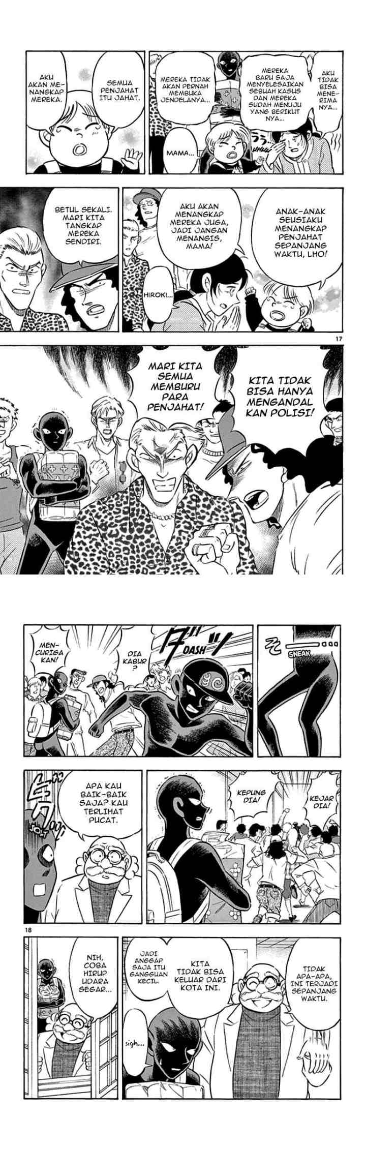 Detective Conan: Hannin no Hanzawa-san chapter 4 halaman 9