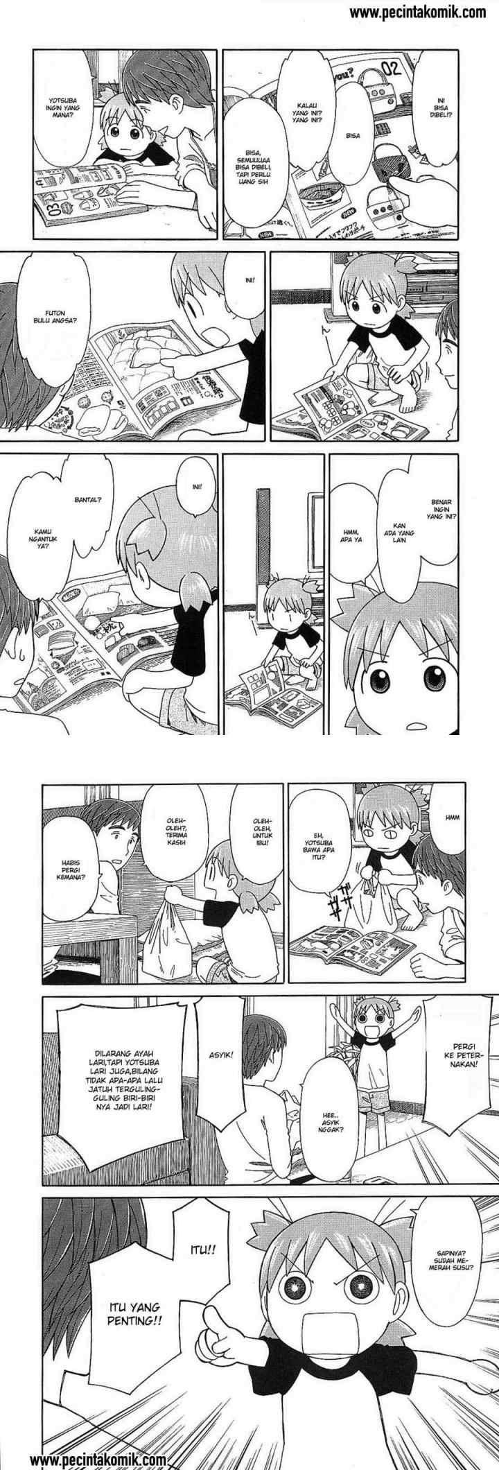 Yotsuba to! chapter 49 halaman 8