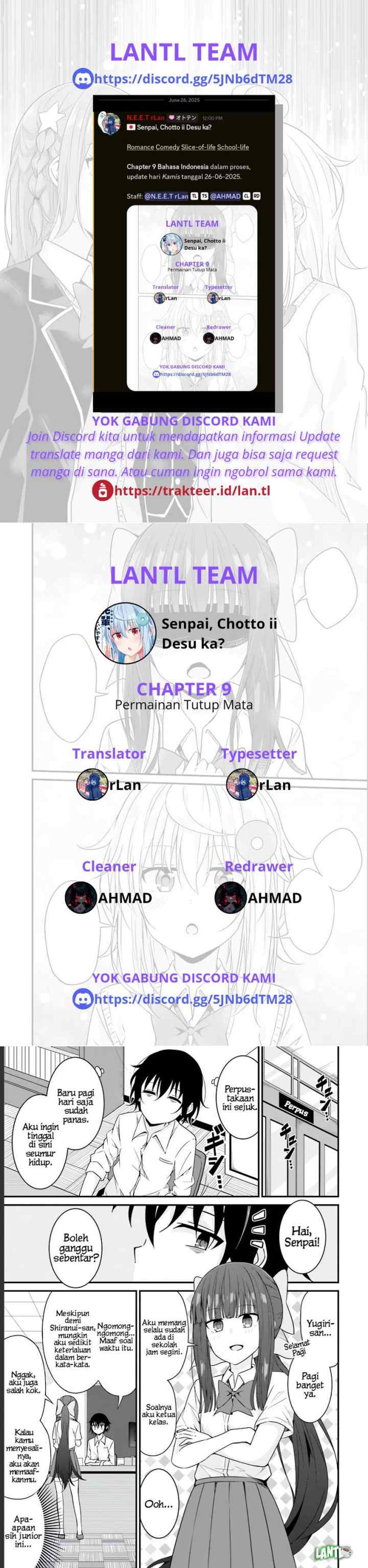 Senpai, Chotto ii Desu ka? chapter 9 halaman 9
