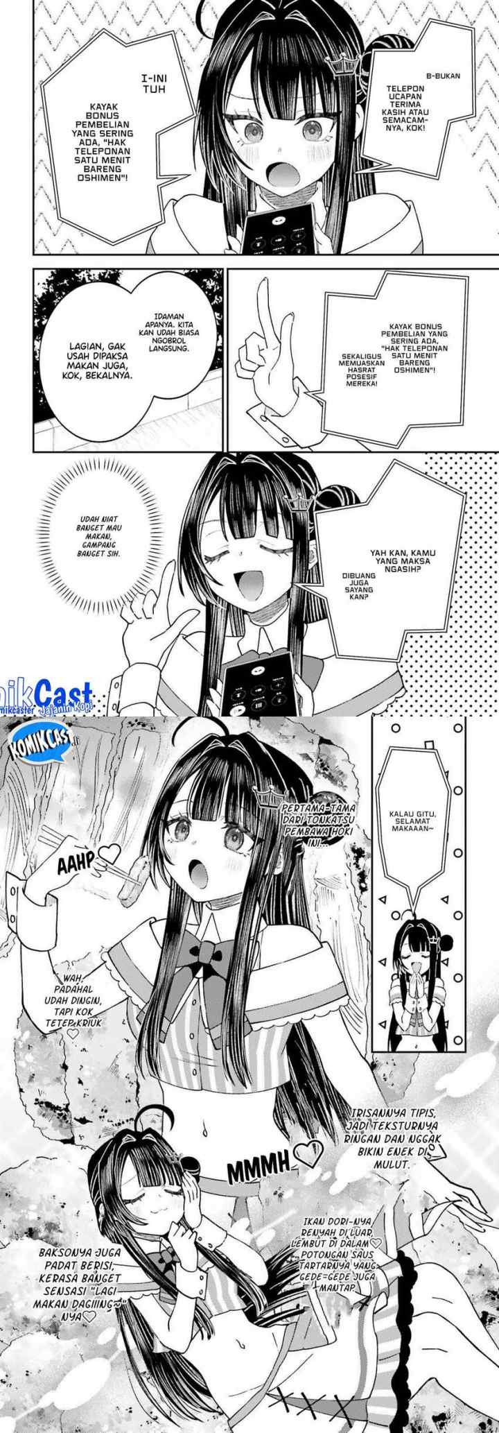Ore no Haitoku Meshi o Onedari Sezu ni Irarenai, Otonari no Top Idol-sama chapter 10 halaman 5