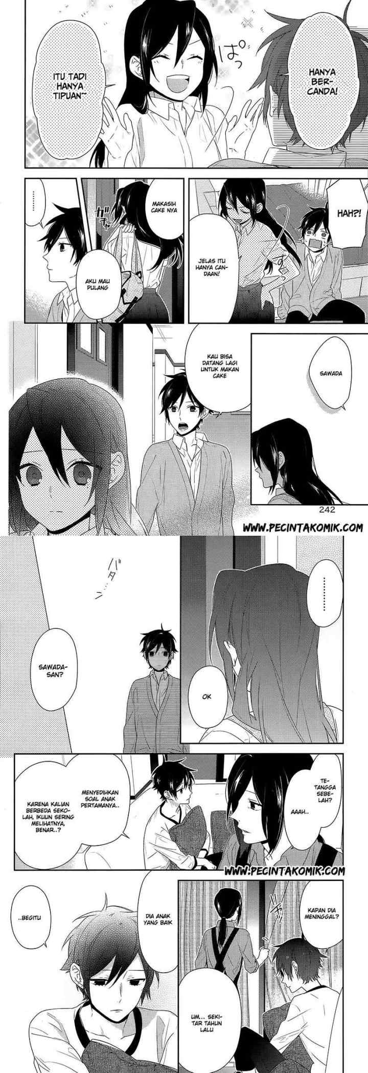 Horimiya chapter 30 halaman 8