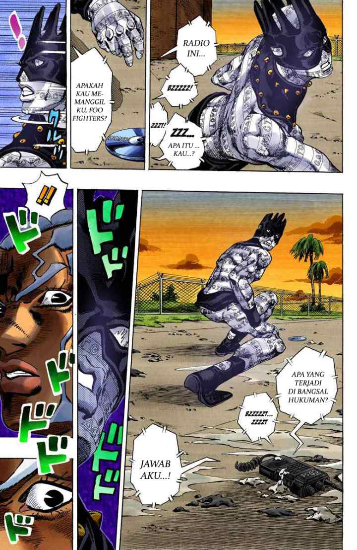 JoJo no Kimyou na Bouken - Stone Ocean chapter 91 halaman 4