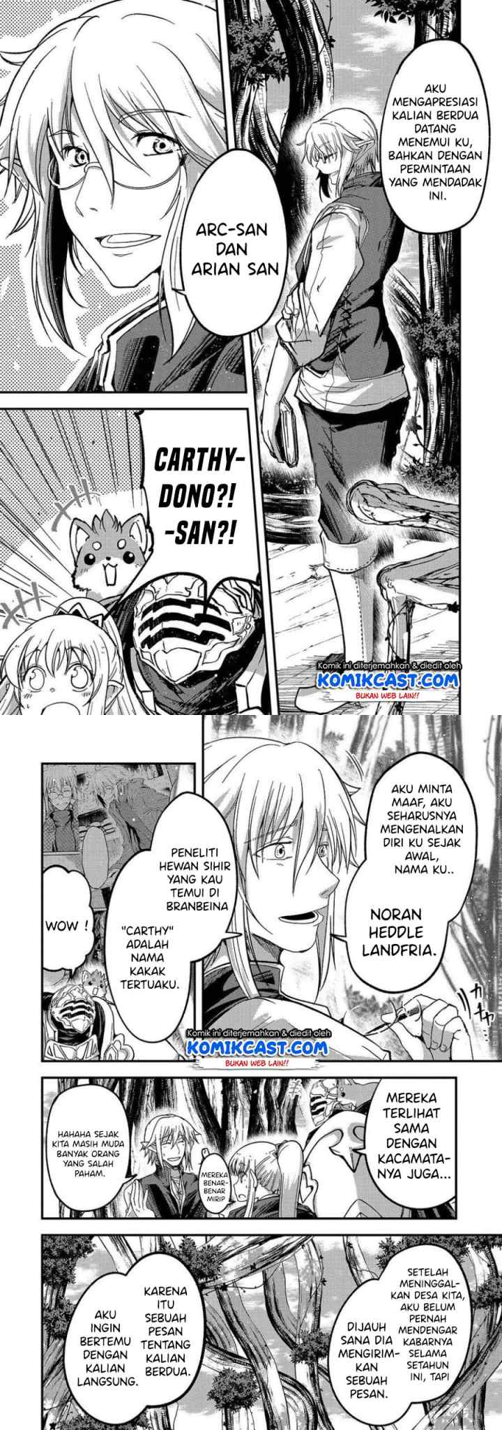 Gaikotsu Kishi-sama, Tadaima Isekai e Odekakechuu chapter 35 halaman 6