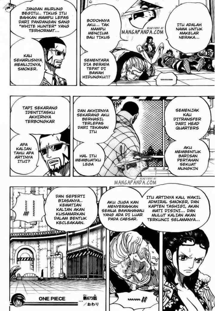 One Piece chapter 673 halaman 18