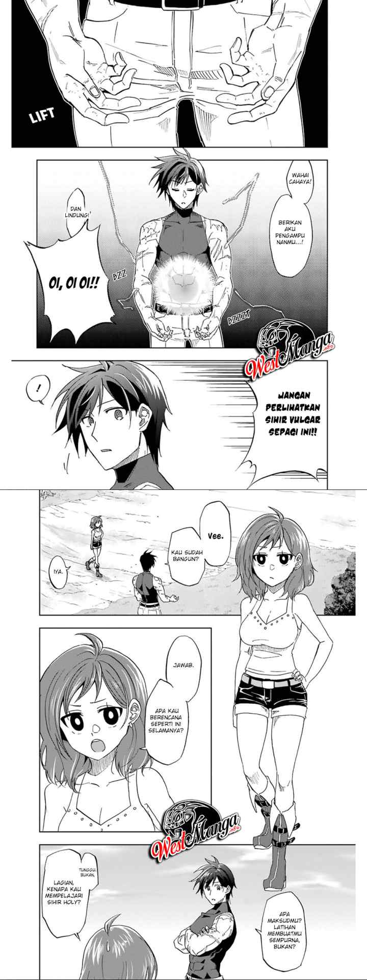 Ankoku Kishi no Ore desu Ga Saikyou no Seikishi wo Mezashimasu chapter 15 halaman 5