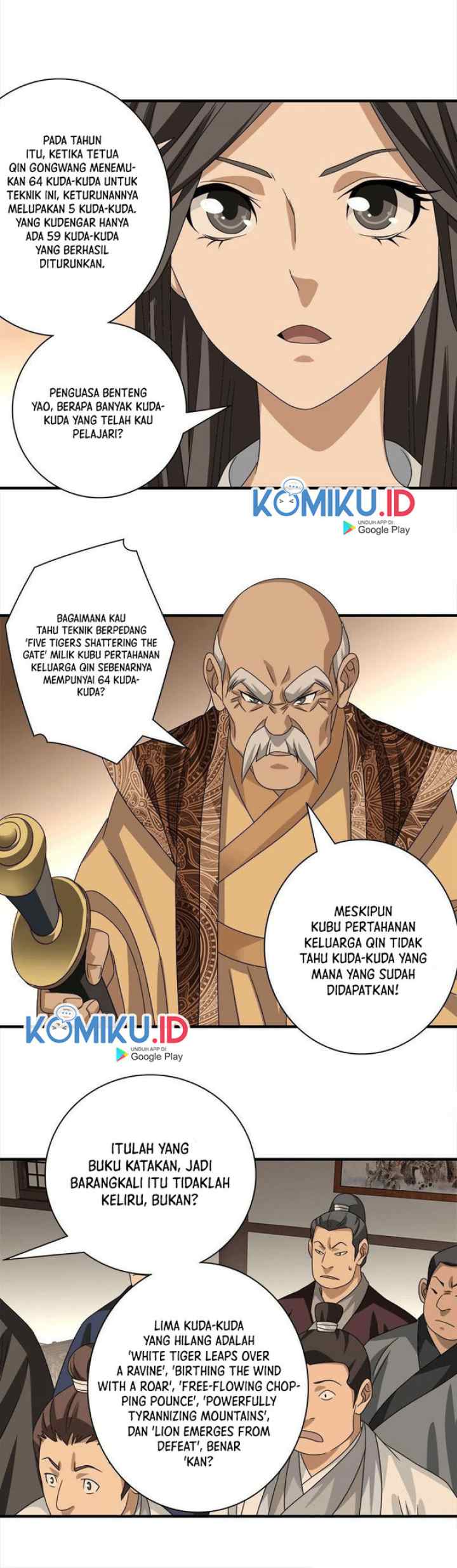 Demi-Gods and Semi-Devils chapter 74 halaman 13