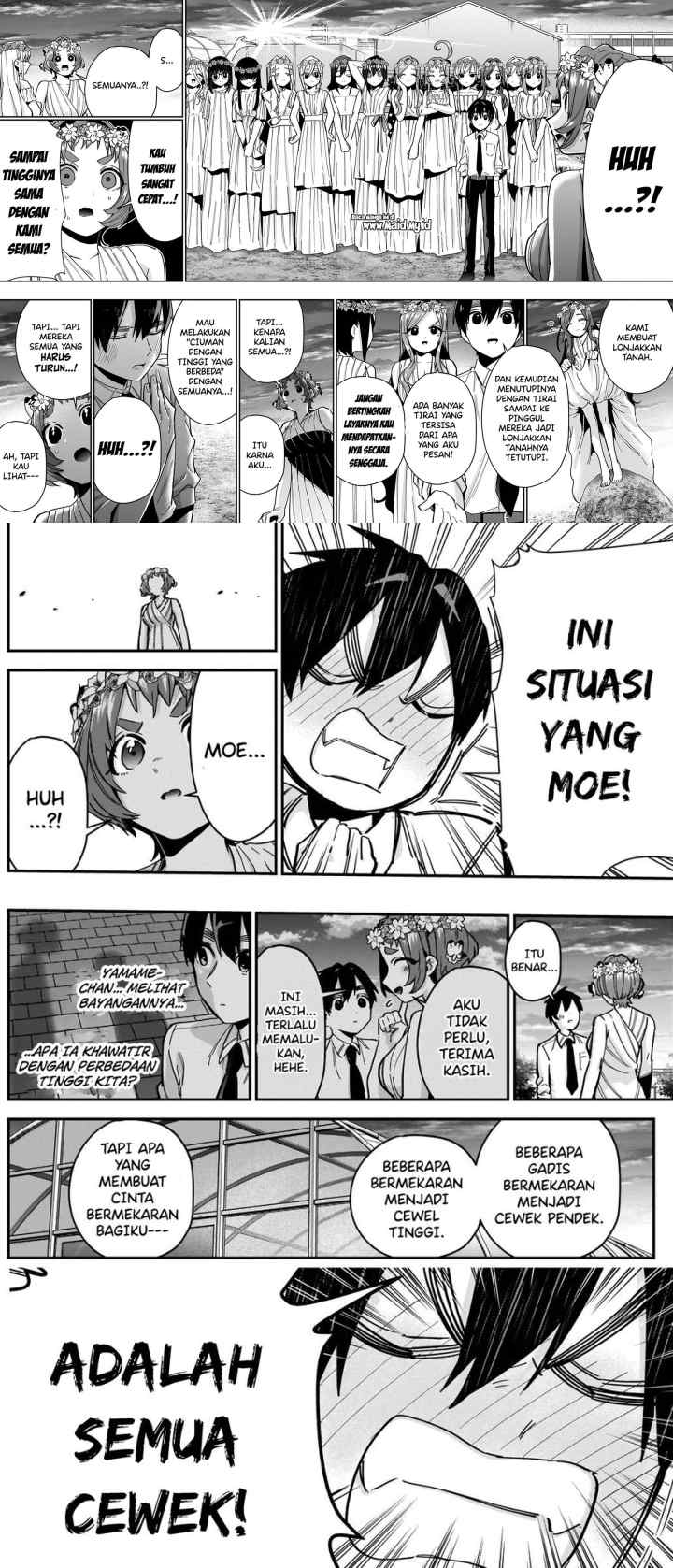 Kimi no Koto ga Dai Dai Dai Dai Daisuki na 100-ri no Kanojo chapter 65 halaman 9