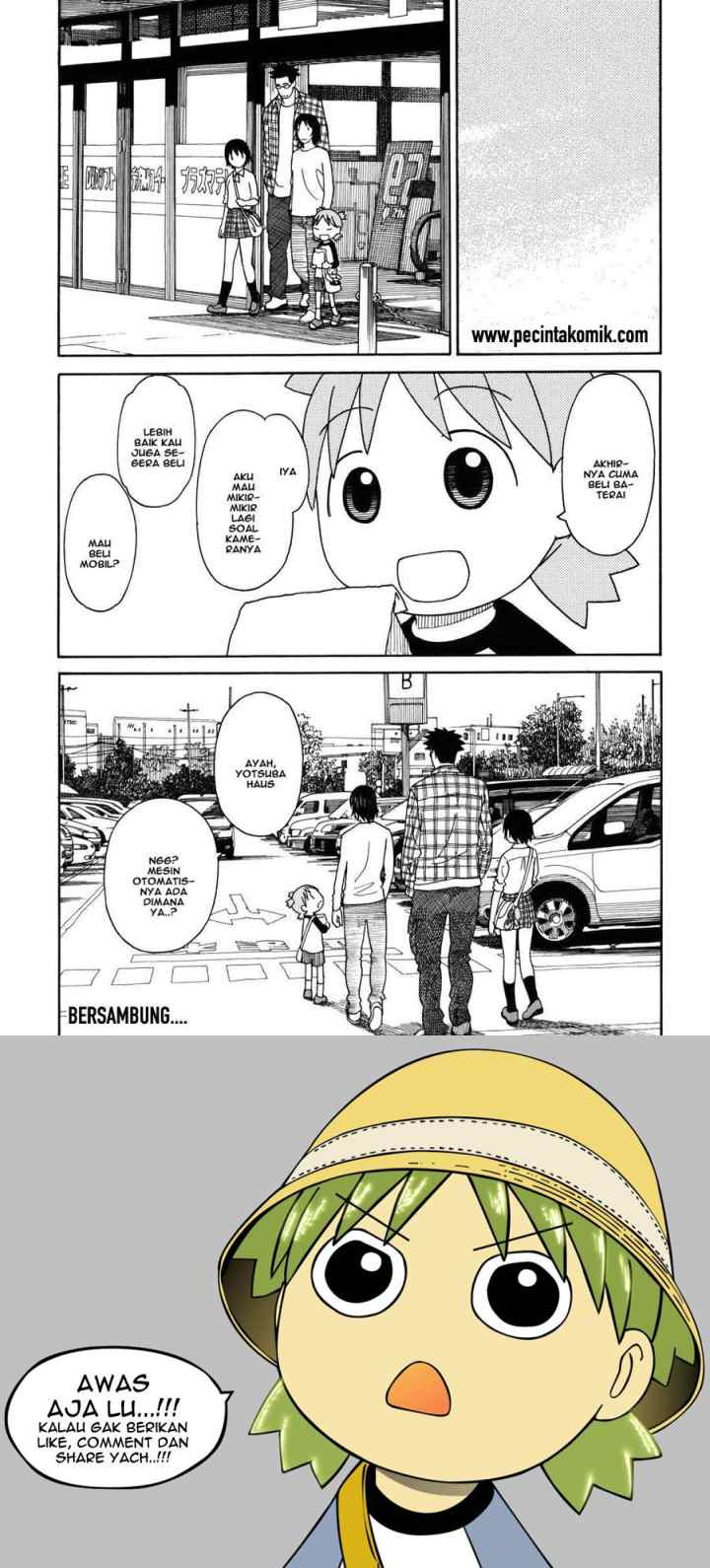 Yotsuba to! chapter 67 halaman 14