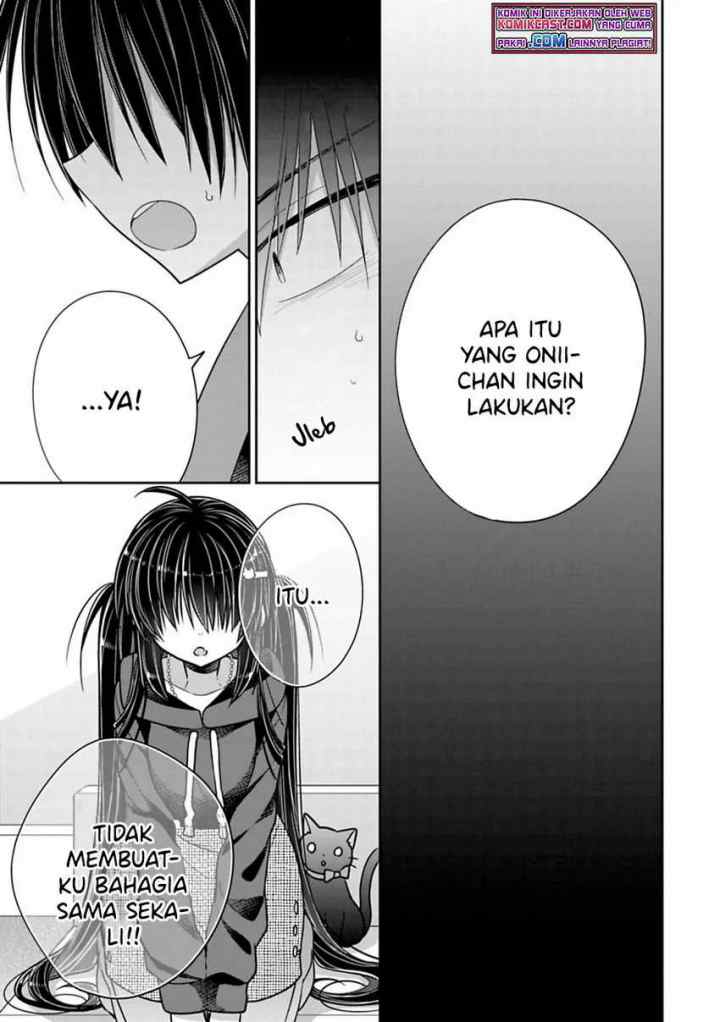 Siscon Ani to Brocon Imouto ga Shoujiki ni Nattara chapter 37 halaman 8
