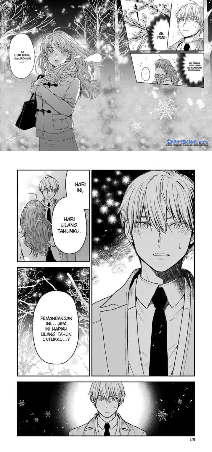 Koori Zokusei Danshi to Cool na Douryo Joshi chapter 13.5 halaman 9
