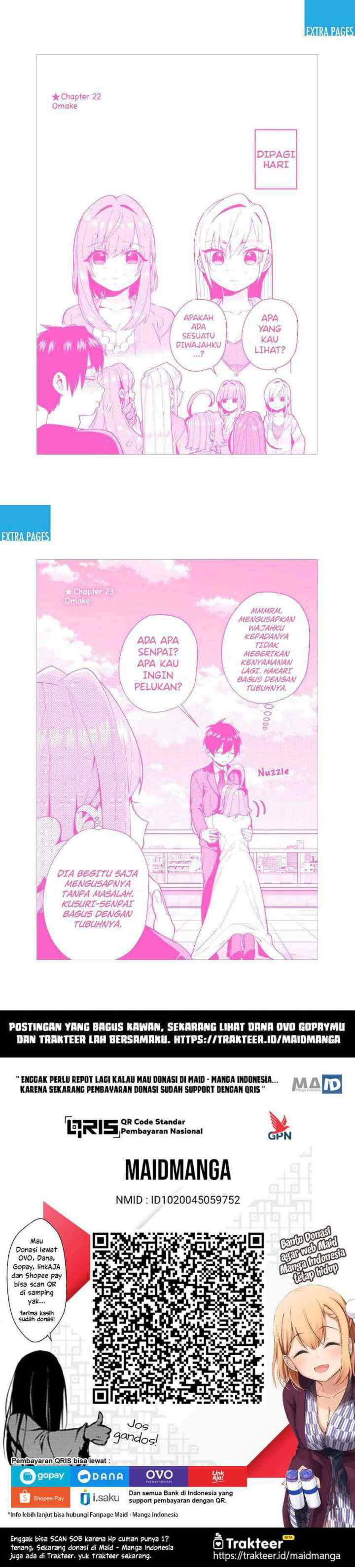 Kimi no Koto ga Dai Dai Dai Dai Daisuki na 100-ri no Kanojo chapter 53.3 halaman 15