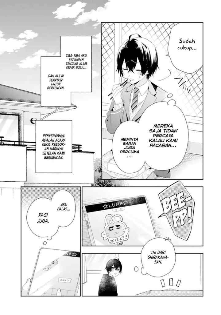 Keiken Zumi na Kimi to, Keiken Zero na Ore ga, Otsukiai Suru Hanashi chapter 3.1 halaman 8