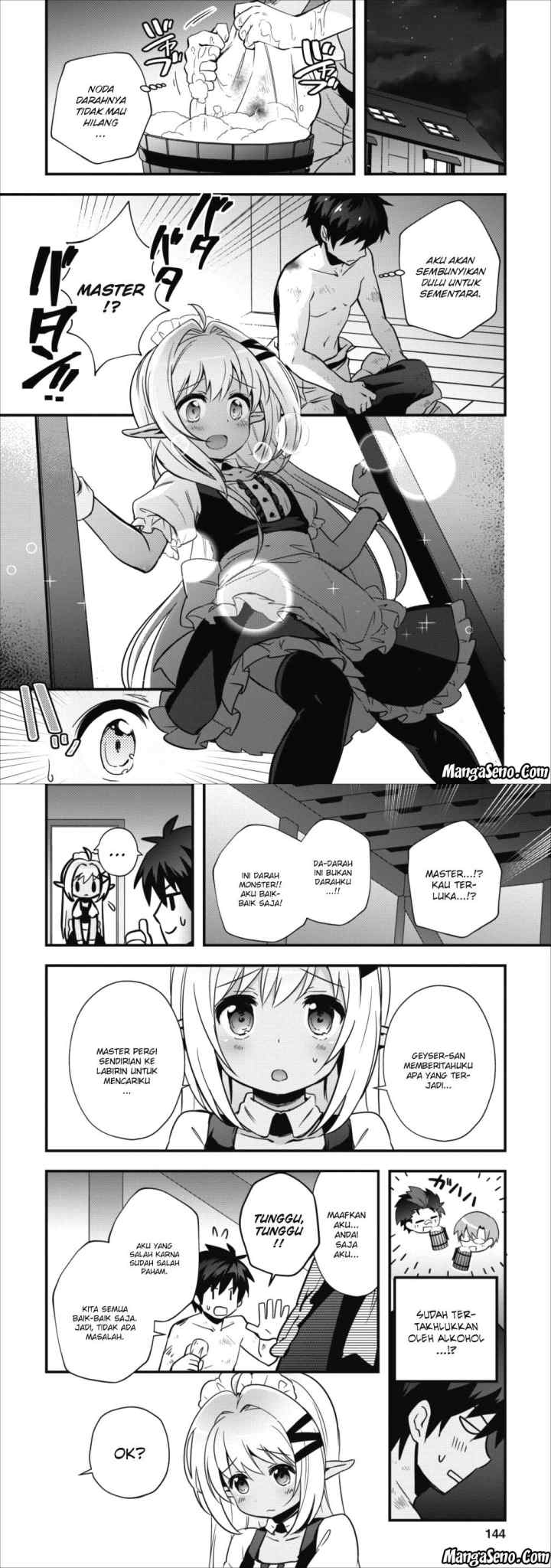 Isekai no Meikyuu Toshi de Chiyu Mahoutsukai Yattemasu chapter 5 halaman 9