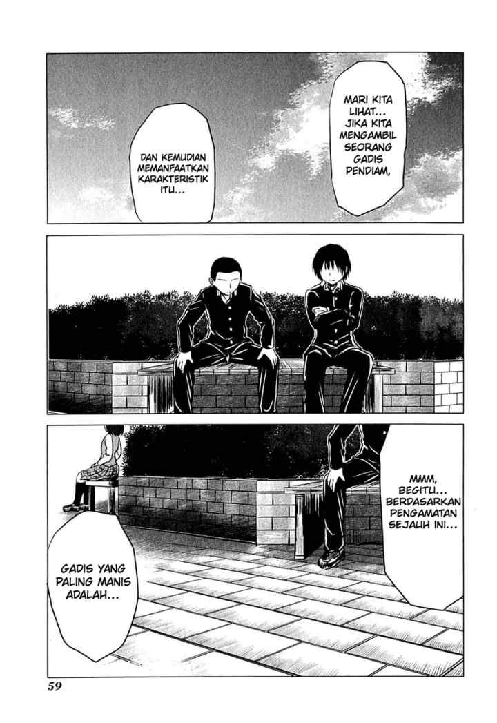Danshi Koukousei no Nichijou chapter 74 halaman 8
