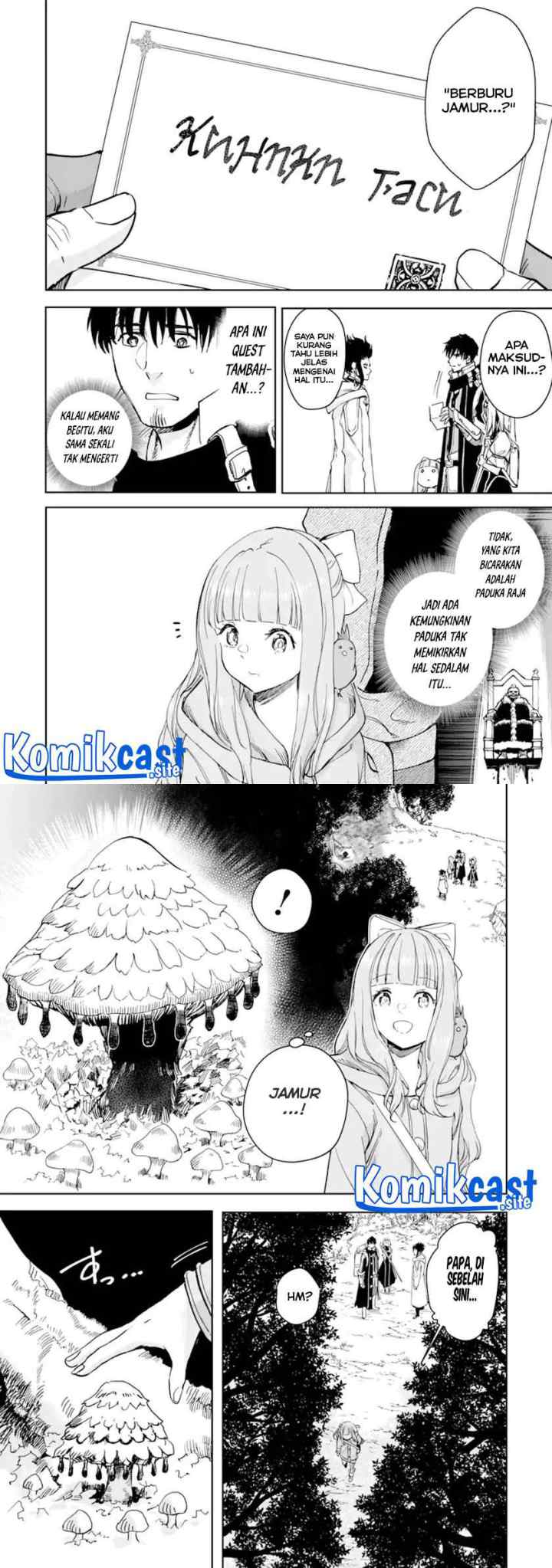 Boukensha License o Hakudatsu Sareta Ossan Dakedo Manamusume ga Dekita no de Nonbiri Jinsei chapter 34.1 halaman 8