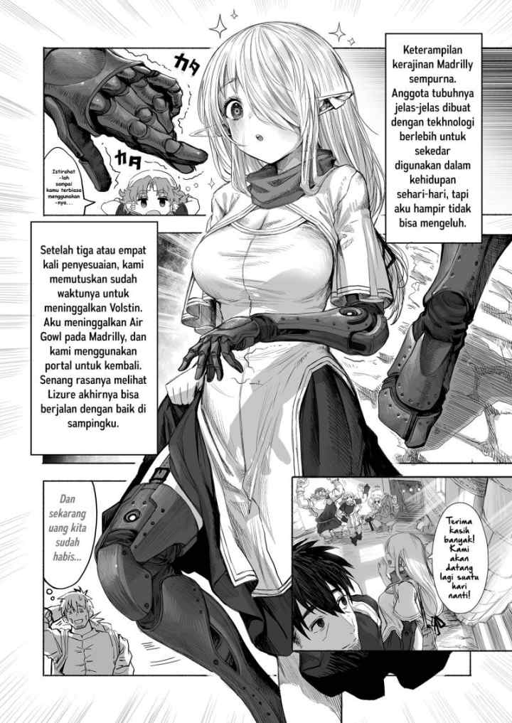 Boroboro no Elf-san o shiawaseni suru kusuri uri-san chapter 61 halaman 4