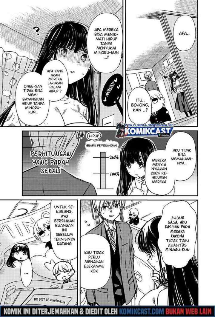 Danshi Koukousei wo Yashinaitai Onee-san no Hanashi chapter 164 halaman 4