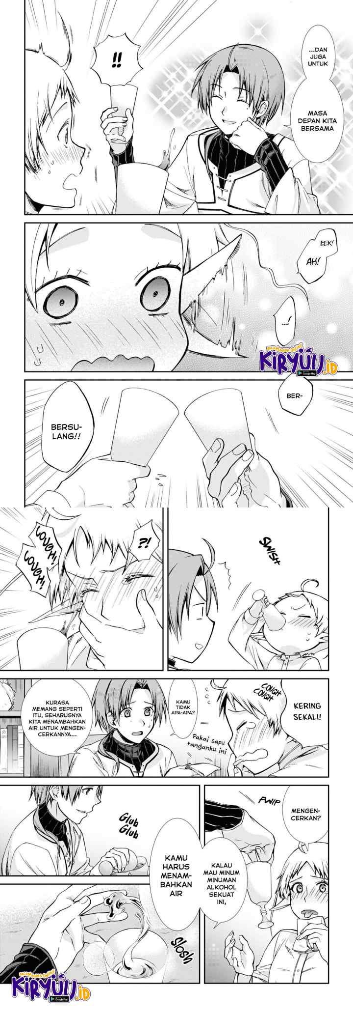 Mushoku Tensei: Isekai Ittara Honki Dasu chapter 76 halaman 4