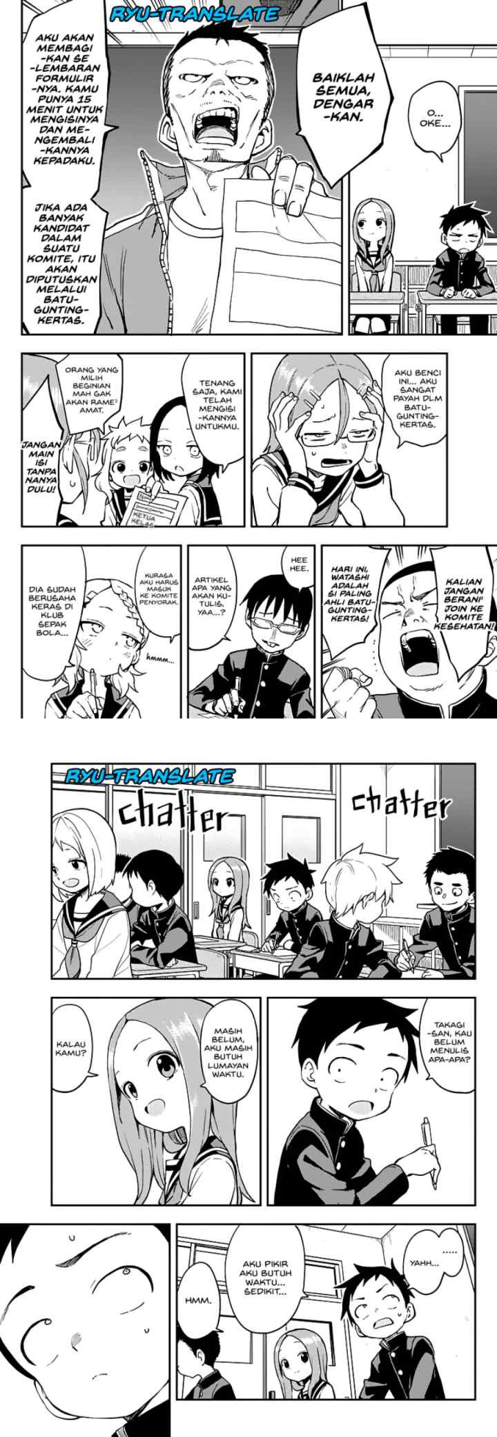 Karakai Jouzu no Takagi-san chapter 166 halaman 5