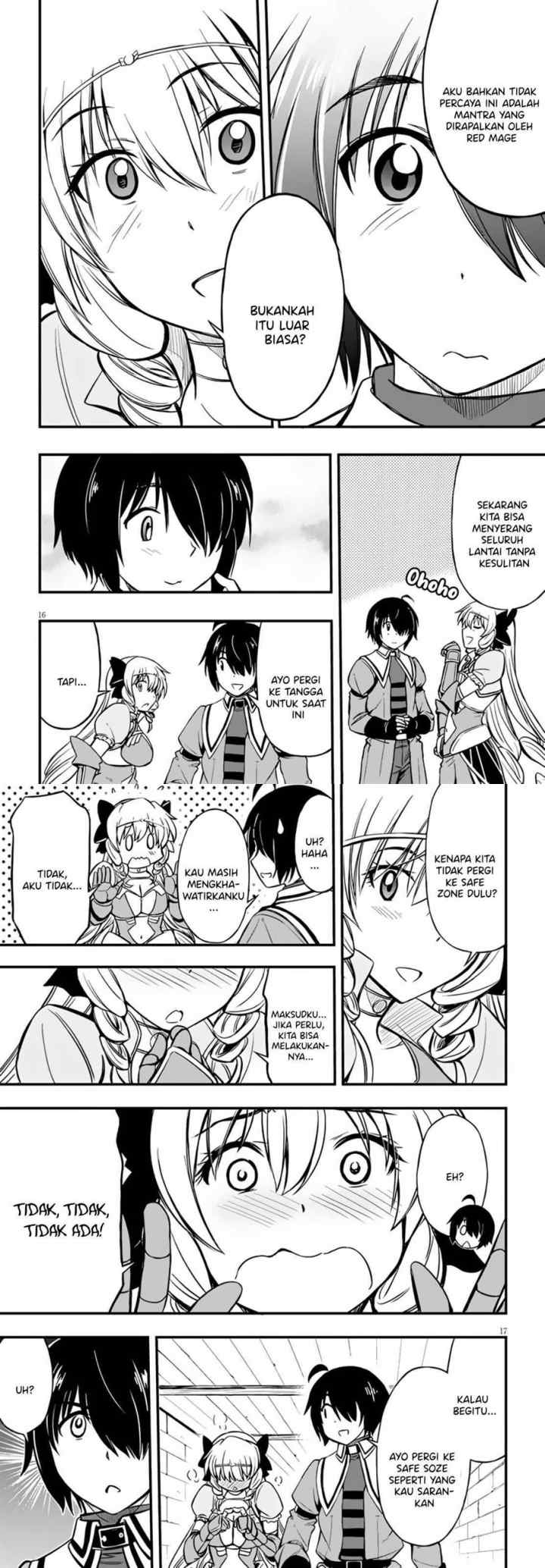 Hazure Akamadoushi ha Kenjyatime ni Musou suru chapter 10 halaman 9