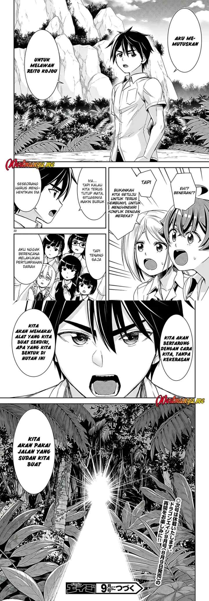 Isekai Yurutto Survival Seikatsu: Gakkou no Minna to Isekai no Mujintou ni Tenishitakedo Ore Dake Rakushou desu chapter 30 halaman 13