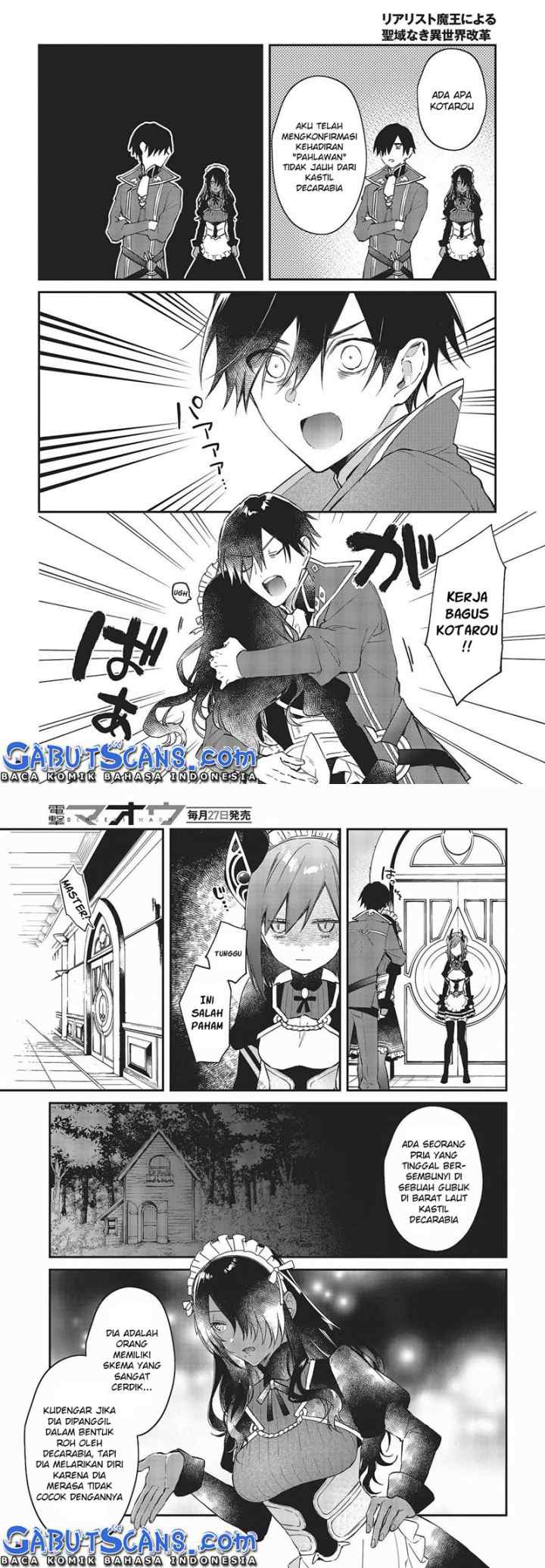 Realist Maou Niyoru Seiiki Naki Isekai Kaikaku chapter 33 halaman 7