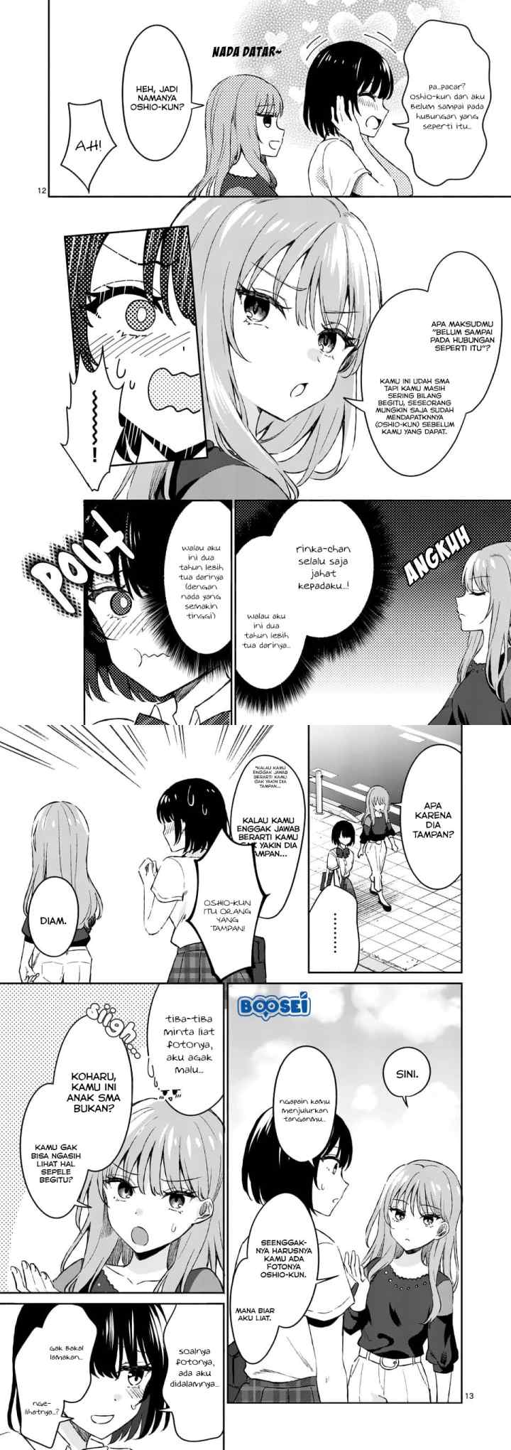Shiotaiou no Sato-san ga Ore ni dake Amai chapter 8 halaman 7