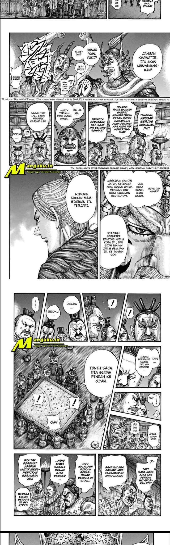 Kingdom chapter 713 halaman 8