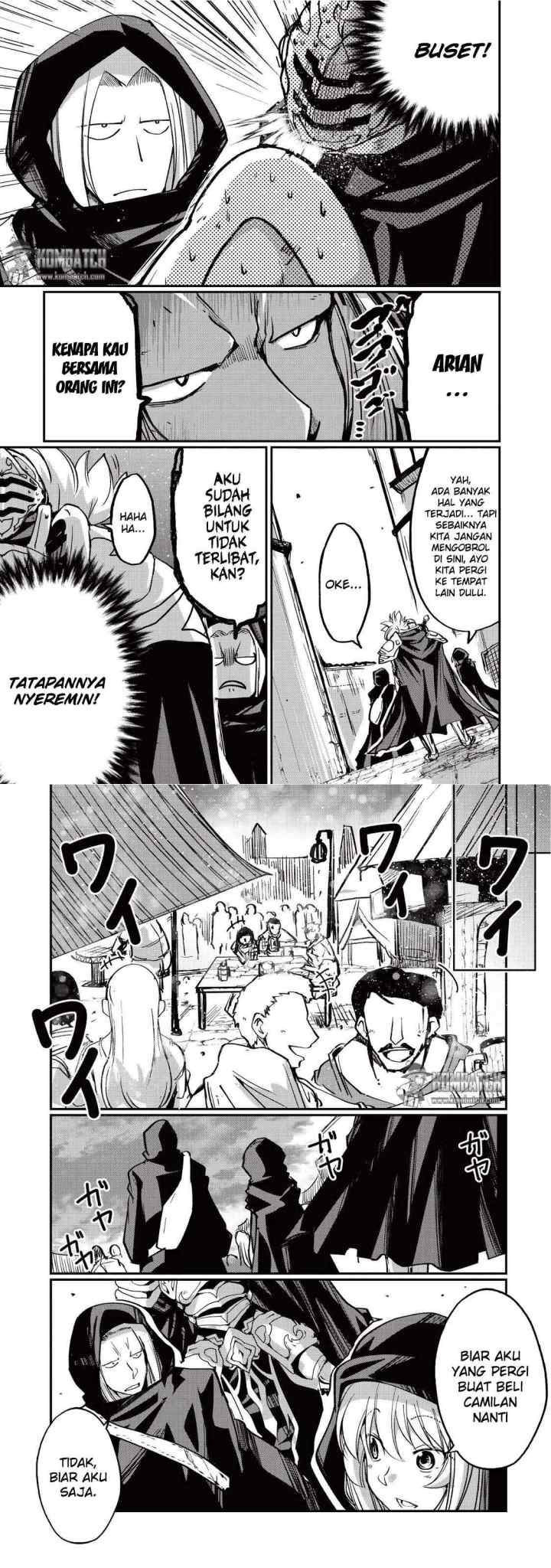 Gaikotsu Kishi-sama, Tadaima Isekai e Odekakechuu chapter 6 halaman 5