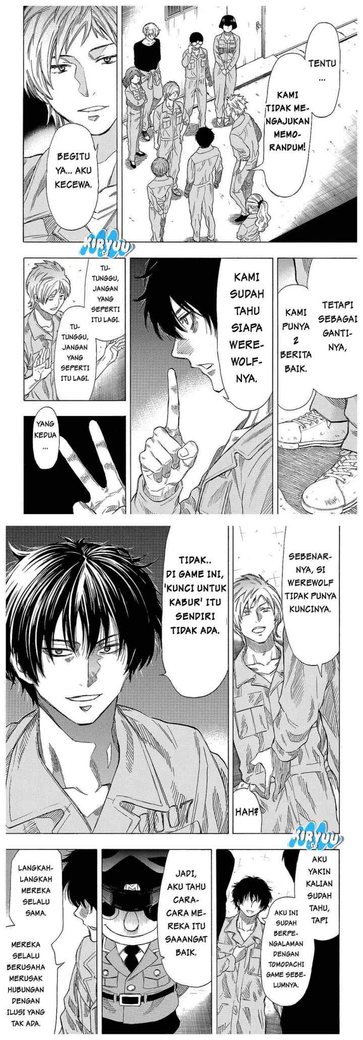 Tomodachi Game chapter 41 halaman 14