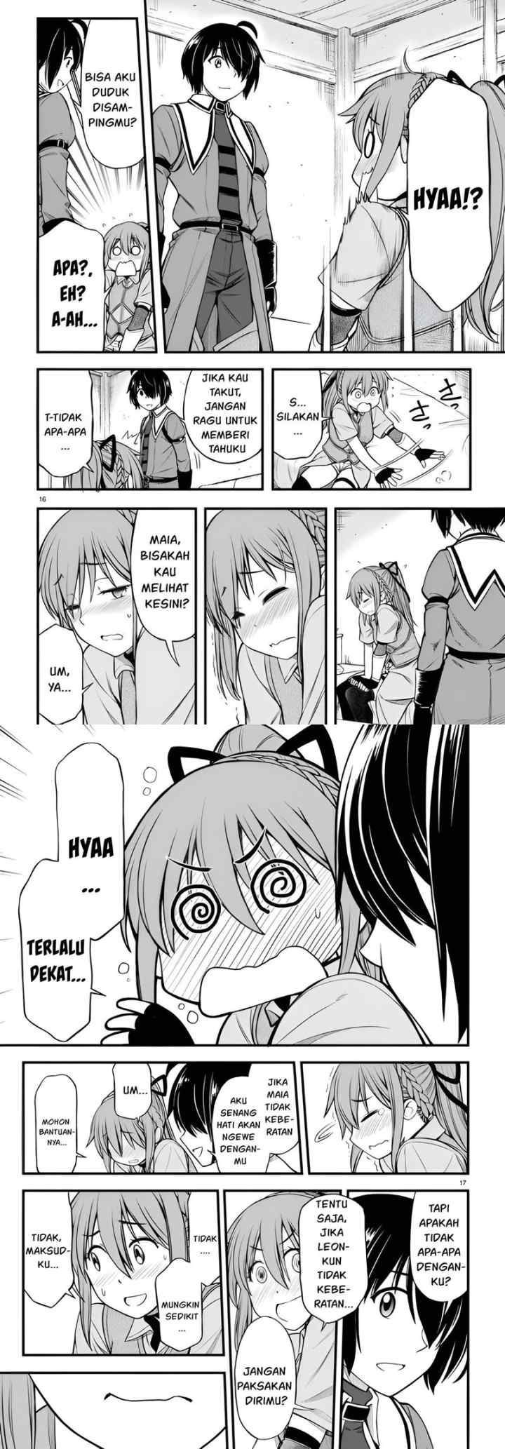Hazure Akamadoushi ha Kenjyatime ni Musou suru chapter 16 halaman 9
