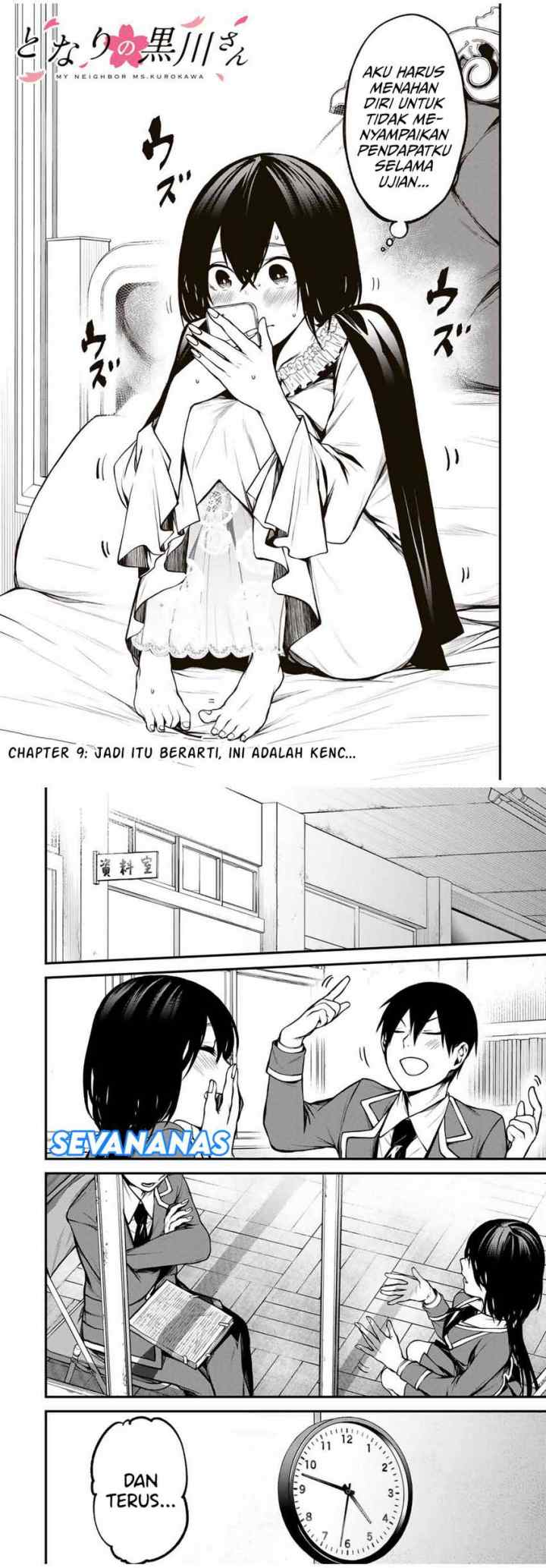 Tonari no Kurokawa-san chapter 9 halaman 11