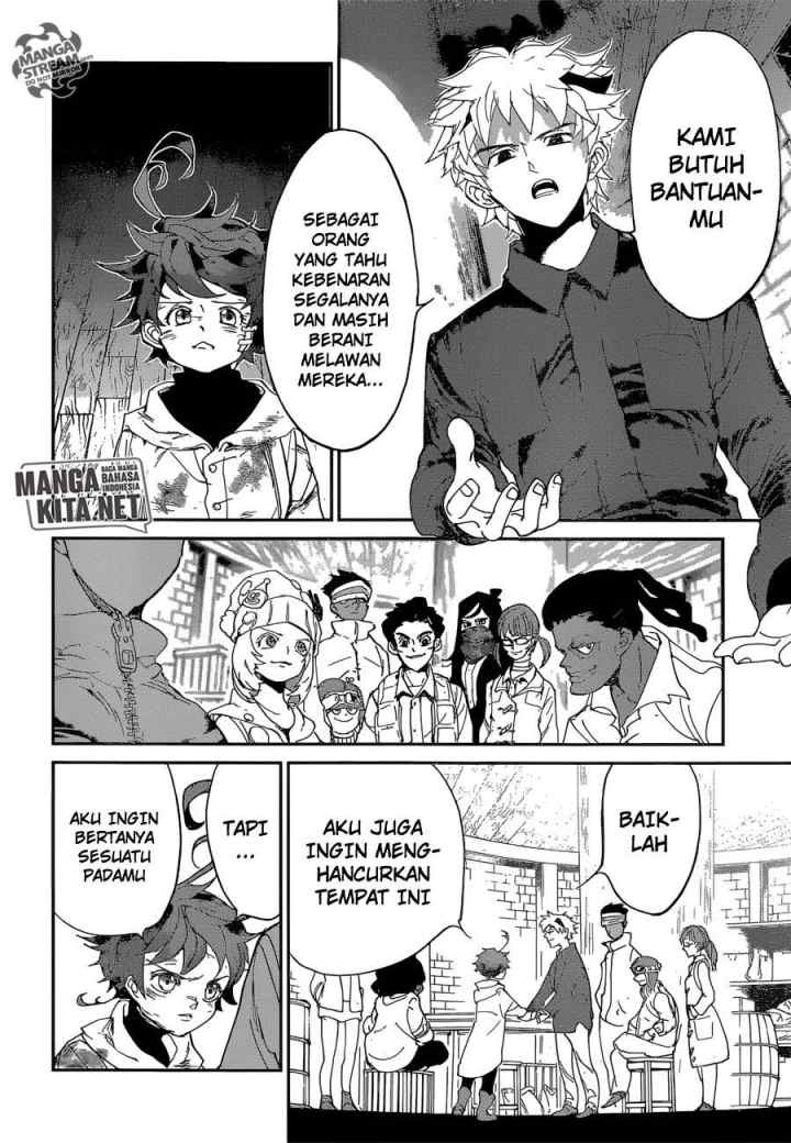 Yakusoku no Neverland chapter 69 halaman 15