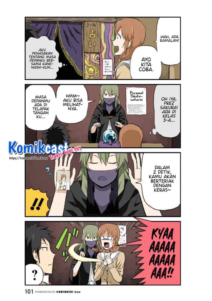 Hinmin Choujin Kanenashi-kun chapter 34 halaman 9