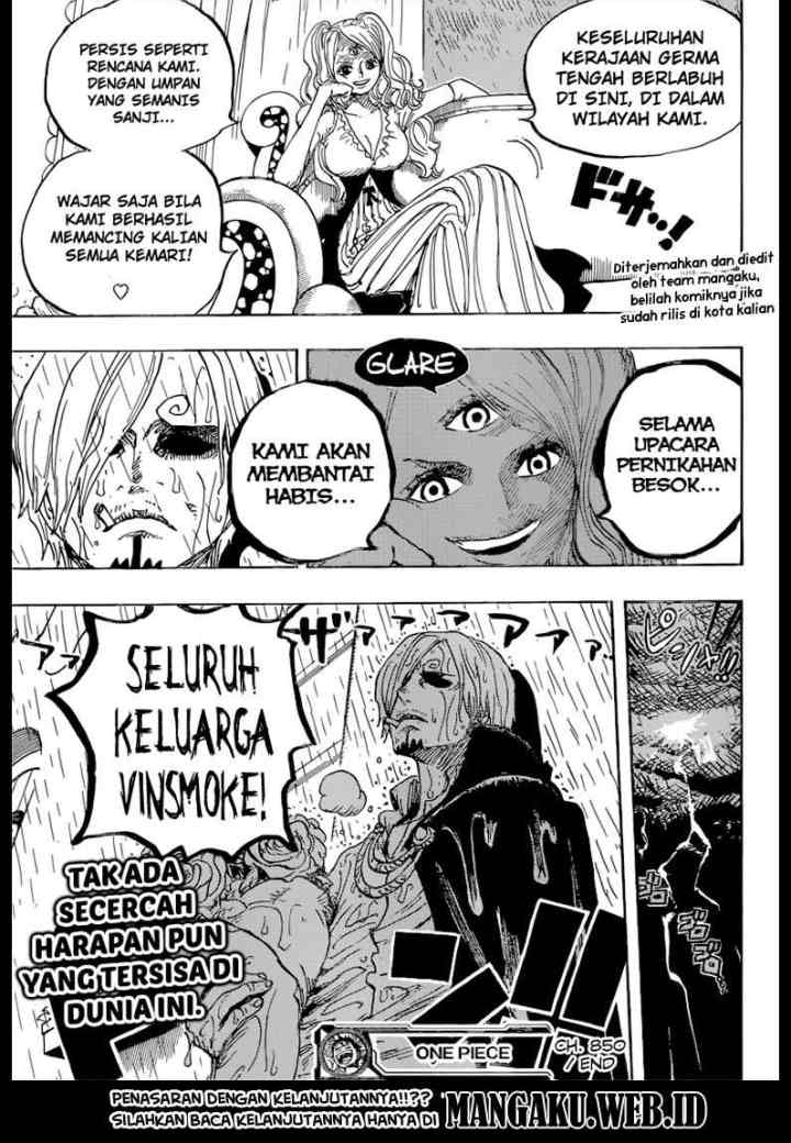 One Piece chapter 850 halaman 19