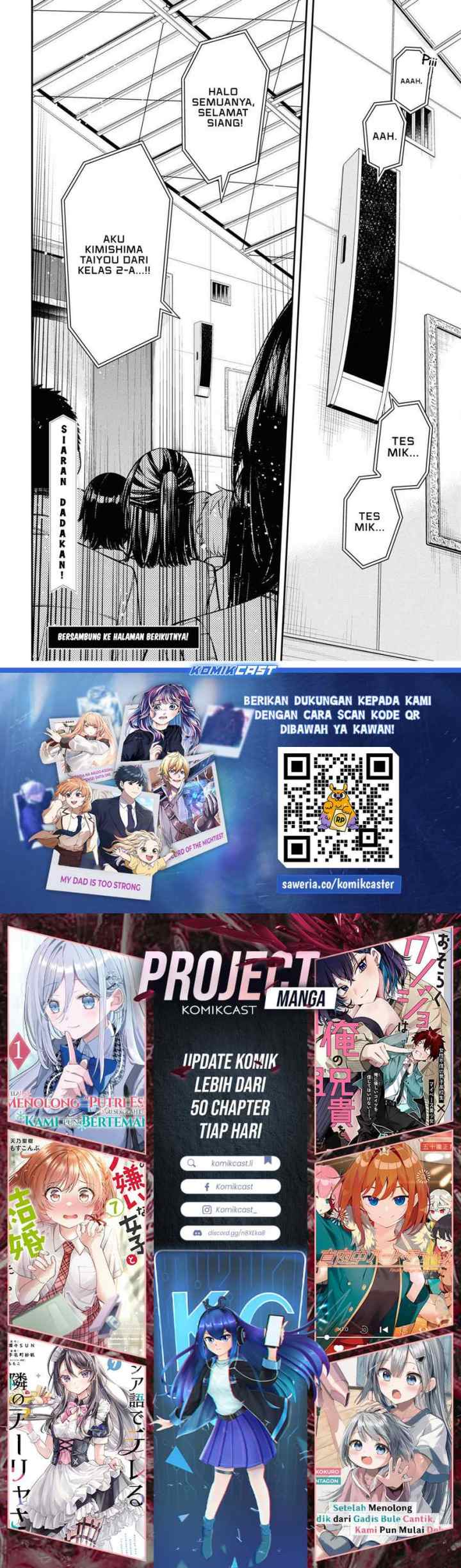 Kimi ga Radio wo Suki Dakara chapter 21 halaman 12