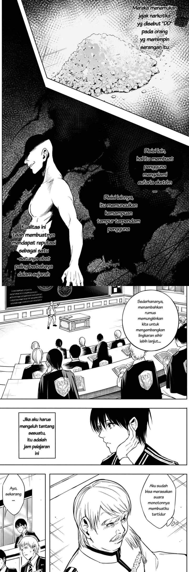 Ouritsu Mahou Gakuen no Saika Sei: Slum Agari no Saikyou Mahoushi, Kizoku darake no Gakuen de Musou suru chapter 12 halaman 5