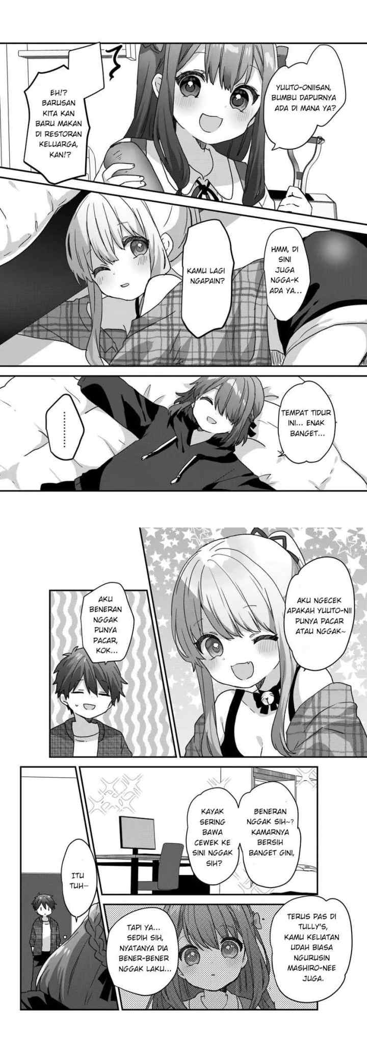 Daigaku Nyuugakuji Kara Uwasa Sareteita Bishoujo San Shimai, Ikiwakareteita Gimai Datta chapter 2.2 halaman 11