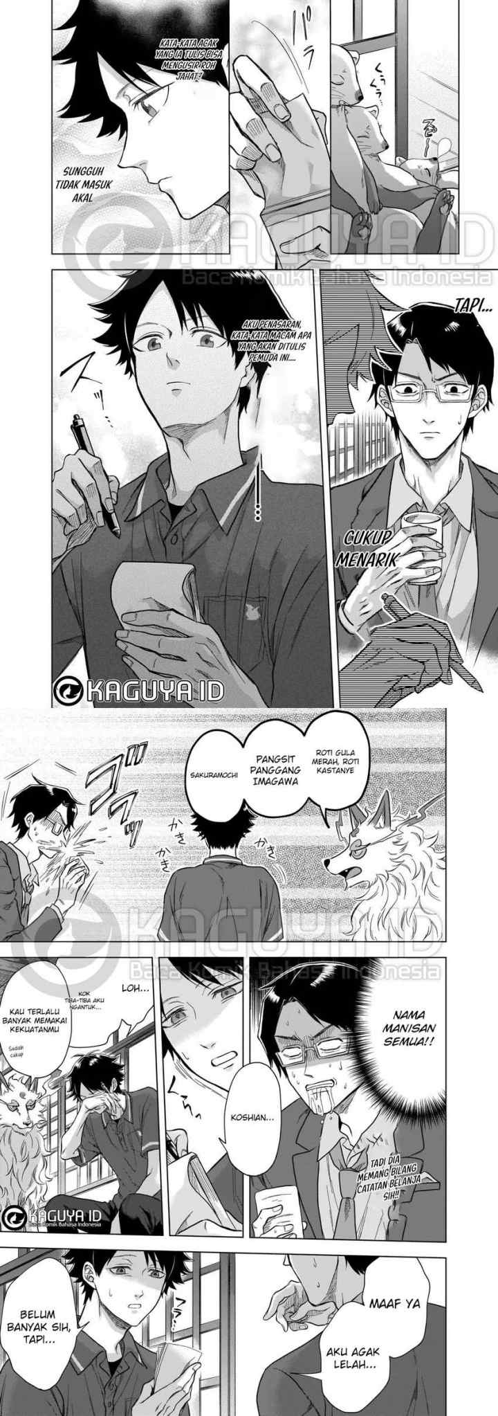 Kami no Niwatsuki Kusunoki-tei chapter 4 halaman 7