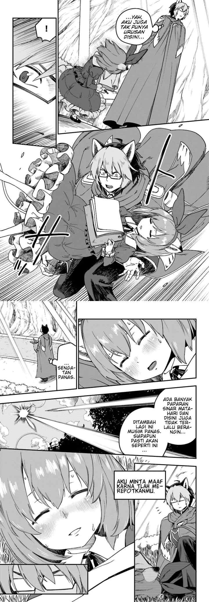 Konjiki no Moji Tsukai: Yuusha Yonin ni Makikomareta Unique Cheat chapter 31 halaman 4