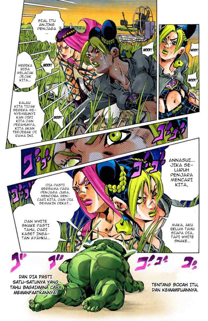 JoJo no Kimyou na Bouken - Stone Ocean chapter 87 halaman 4