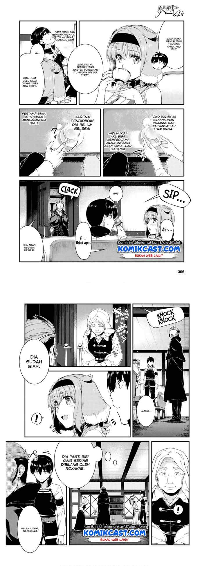 Isekai Meikyuu de Harem wo chapter 37 halaman 13
