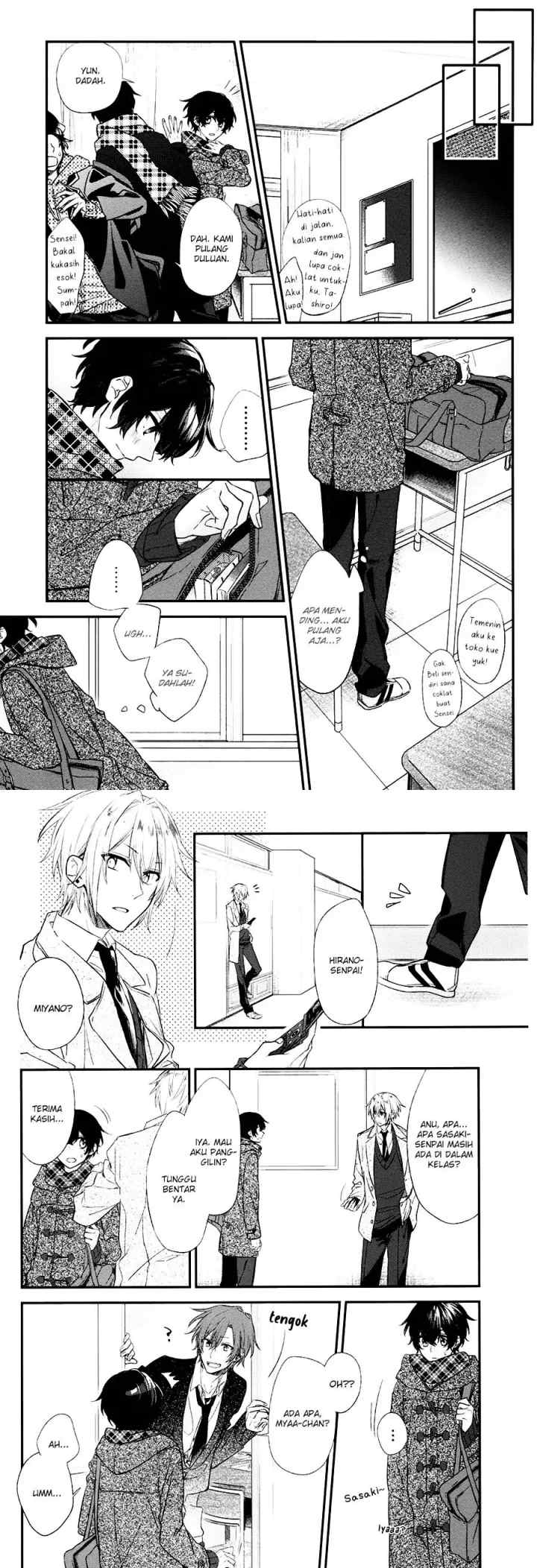 Sasaki to Miyano chapter 9 halaman 8