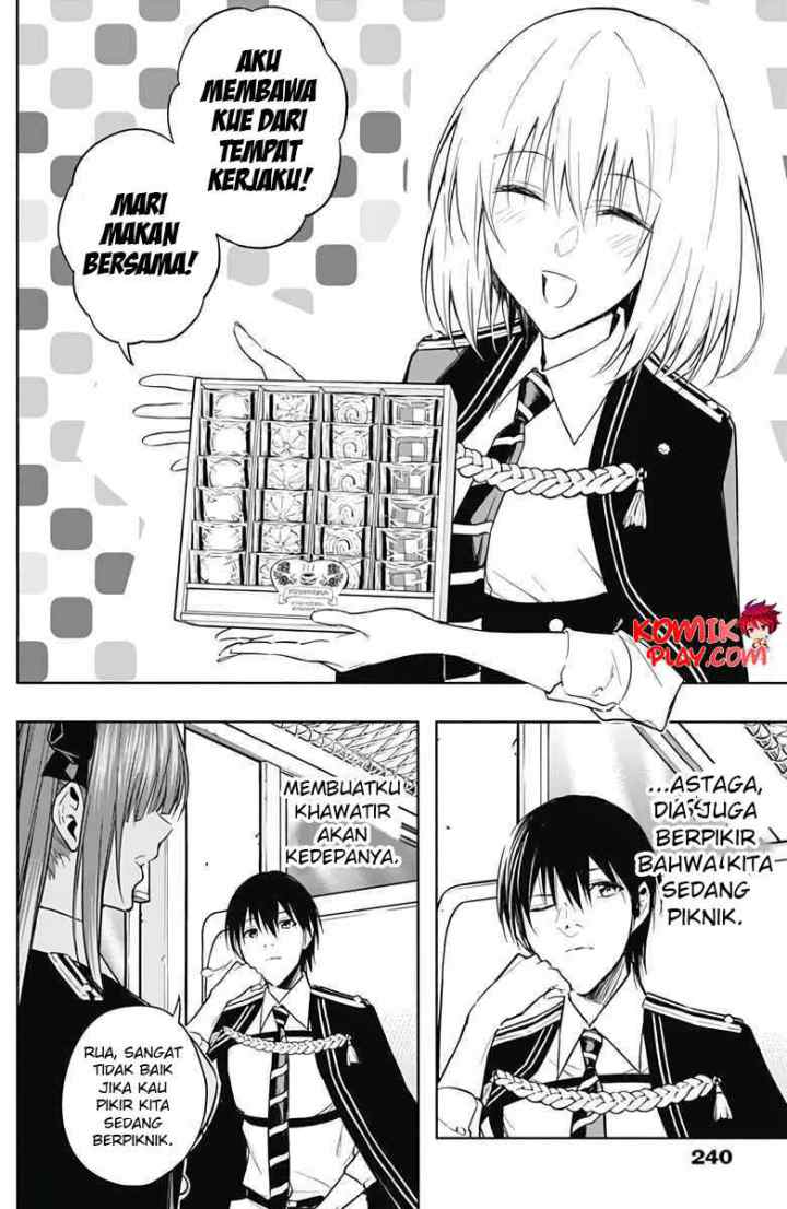 Ouritsu Mahou Gakuen no Saika Sei: Slum Agari no Saikyou Mahoushi, Kizoku darake no Gakuen de Musou suru chapter 36 halaman 5