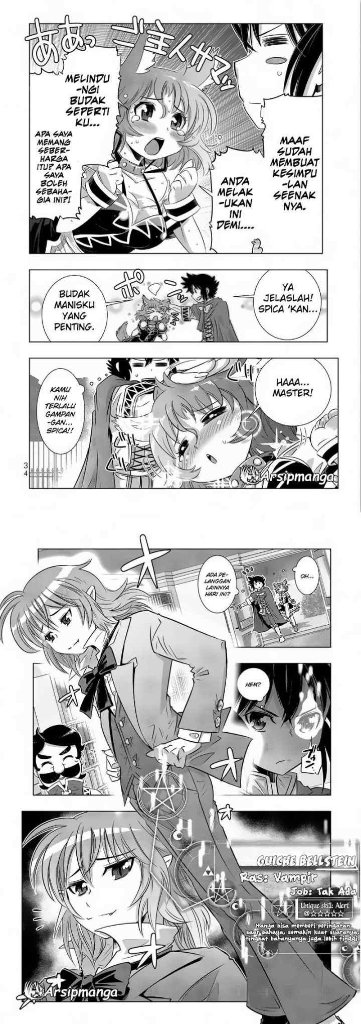 Isekai Shihai no Skill Taker: Zero kara Hajimeru Dorei Harem chapter 10 halaman 8