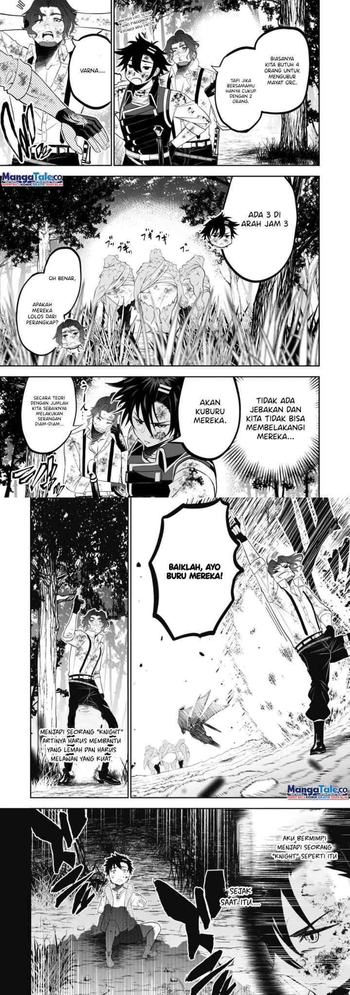 Saikyou Kenshi, Saiteihen Kishidan de Funsenchuu ~Orc wo Chi no Hate Made Oitsumete Zettai ni Shimatsu suru dake no Kantan? Nao Shigotodesu~ chapter 2 halaman 6