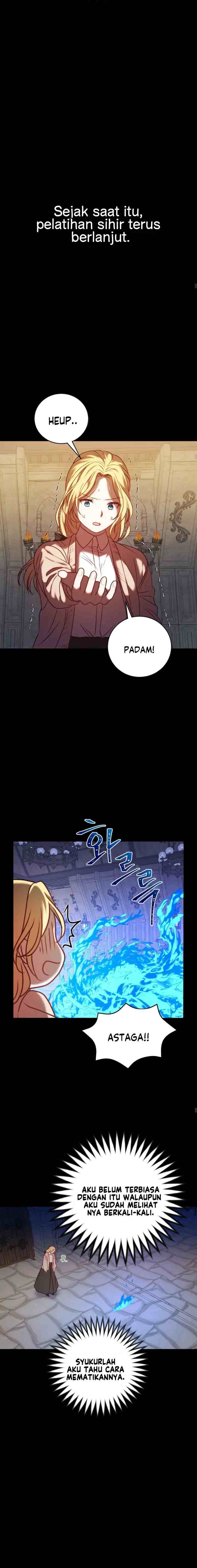 The Villain in the Horror Game Dreams of the Heroine Every Night chapter 13 halaman 8