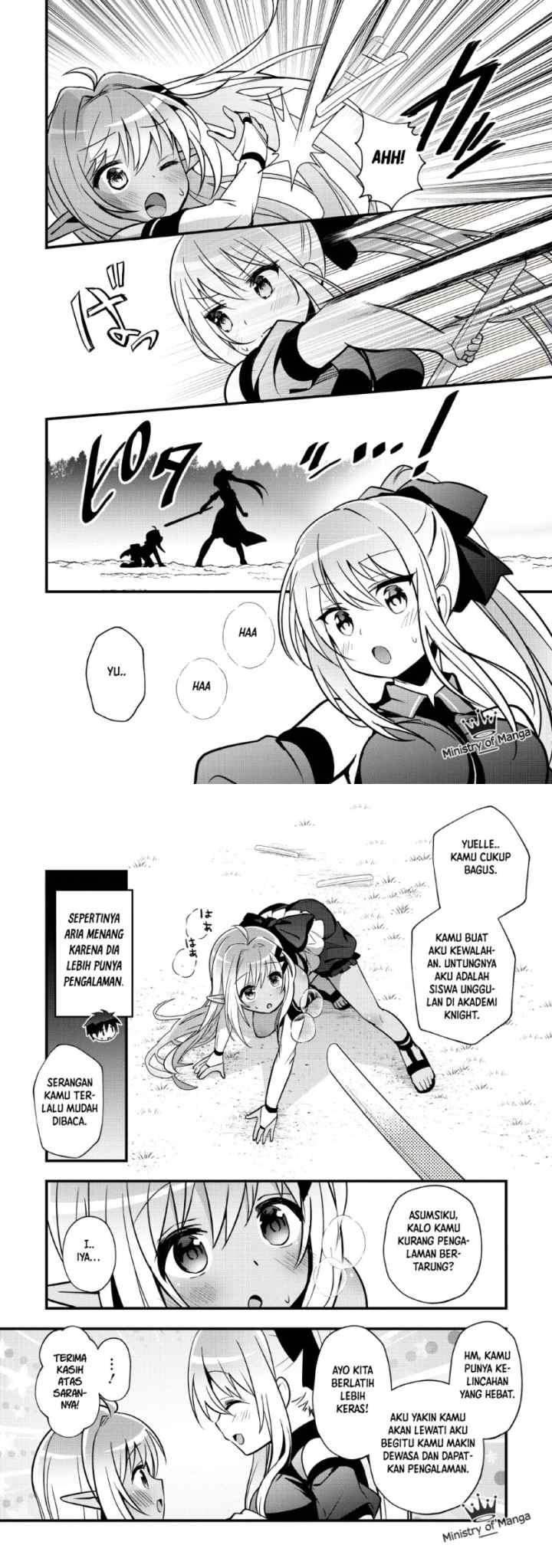 Isekai no Meikyuu Toshi de Chiyu Mahoutsukai Yattemasu chapter 14 halaman 8